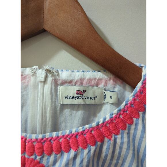 Vineyard Vines Blue and Pink Mini Dress - Picture 3 of 4
